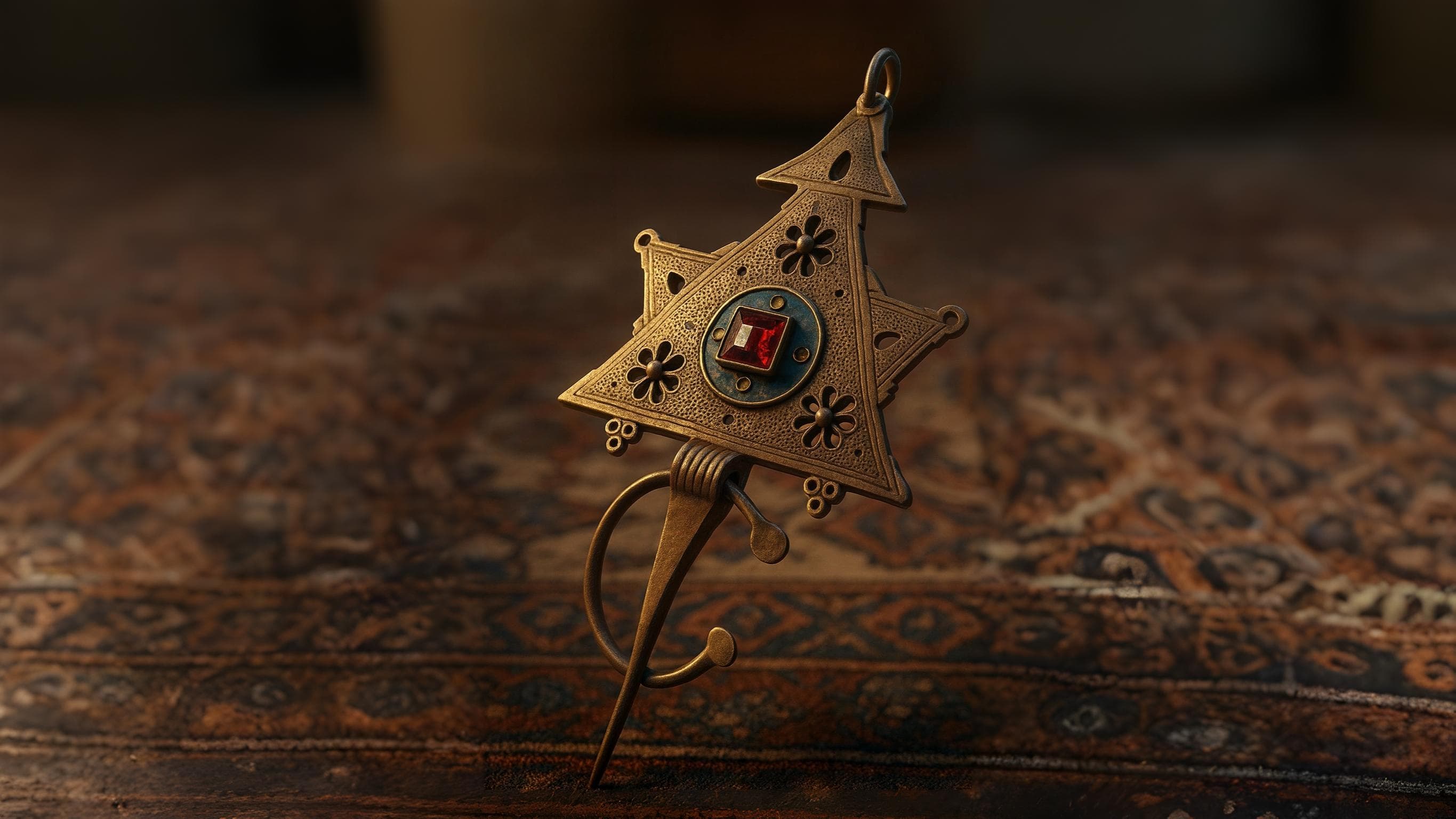 Traditional Moroccan fibula